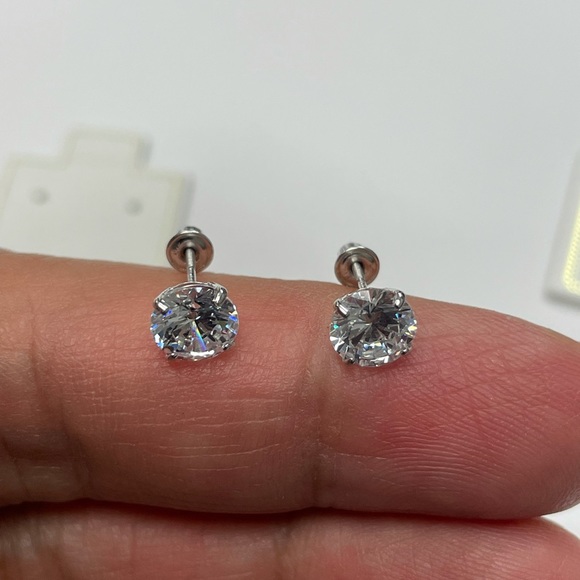 Jewelry 14 Karat Solid Rose Gold Casting 6mm Stud Poshmark